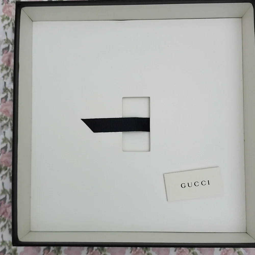 Gucci Iconic Bow Stripe Green Red Jewerly Brooch - Picture 14 of 14